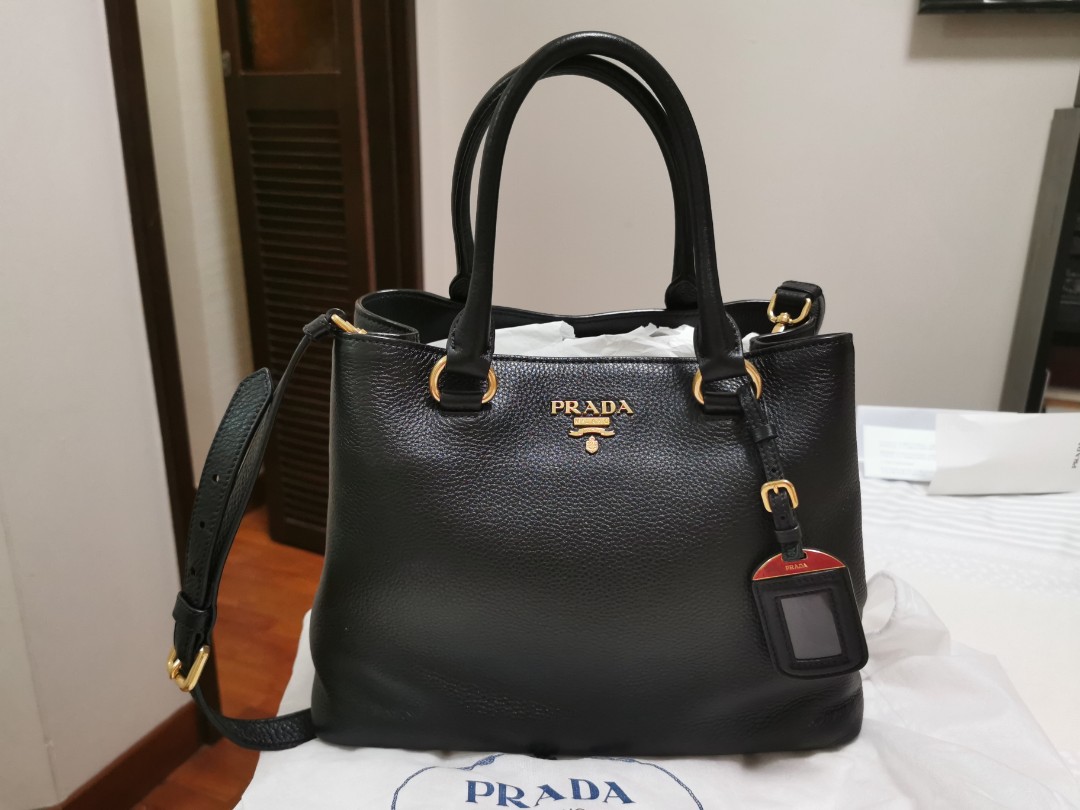 prada vitello phenix nero