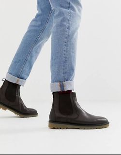 pull and bear chelsea boots