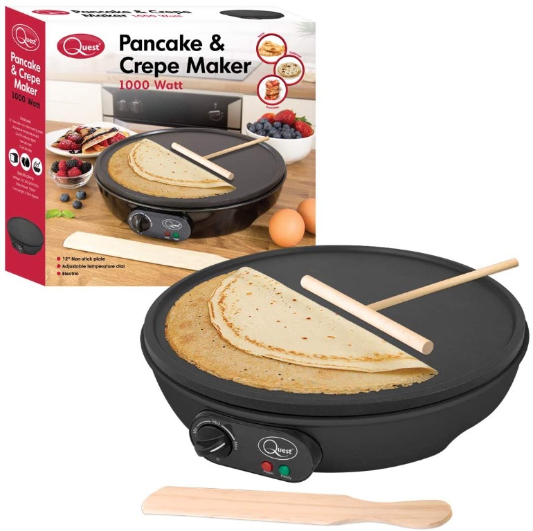 Quest 35540 Traditional Electric Pancake  Crepe Maker 12