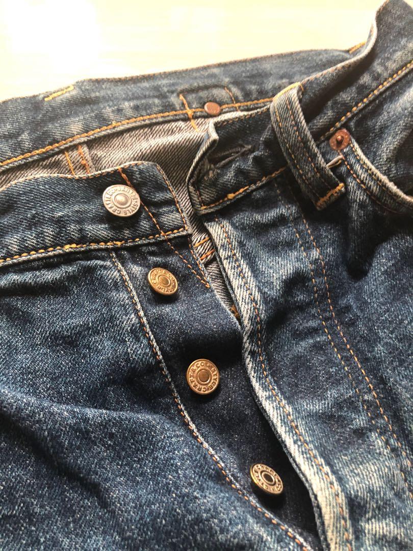Rare Evisu selvedge cinch back Jeans, Men's Fashion, Bottoms, Jeans on ...