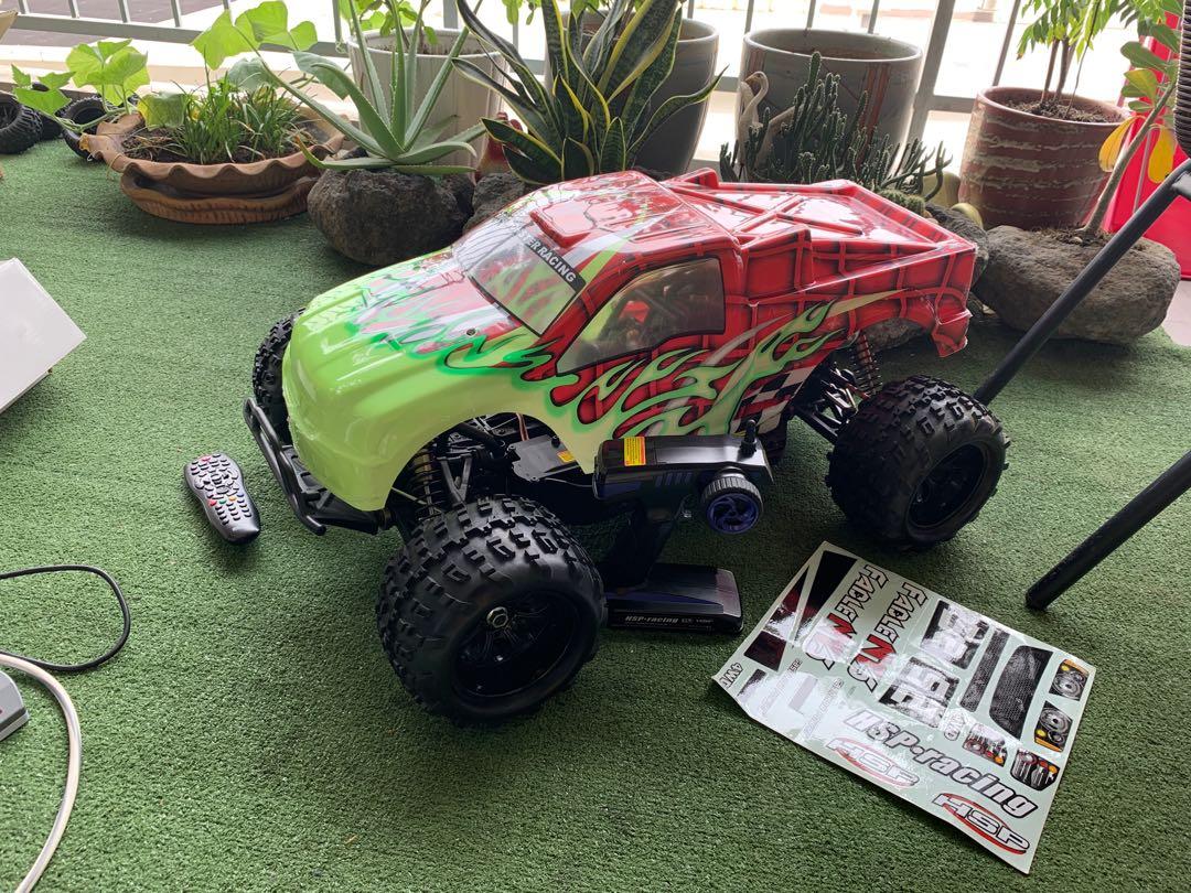 RC hsp 1 5 Scale monster truck petrol Hobbies Toys Toys