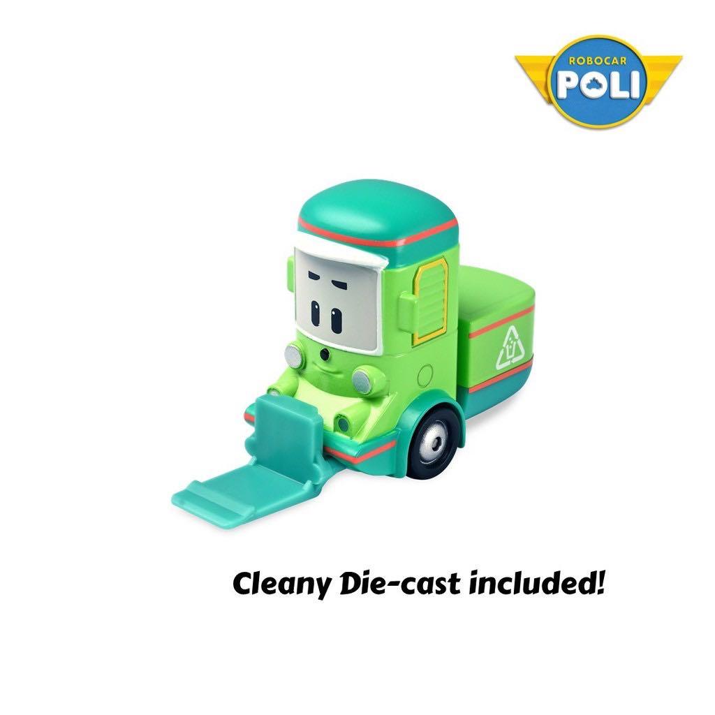 robocar poli cleany gets angry