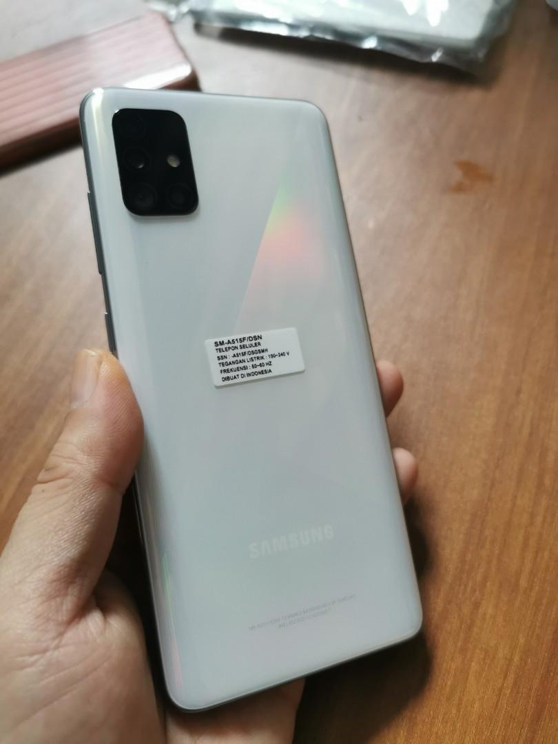 Samsung A51 Putih 128 6 Telepon Seluler Tablet Ponsel Android Samsung Di Carousell