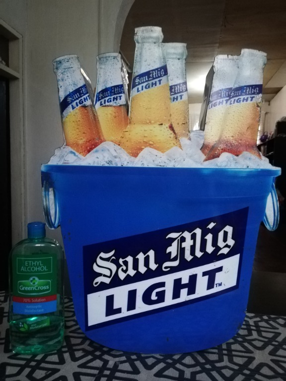 San Miguel Beer Vintage San Mig Light Signage, Hobbies & Toys
