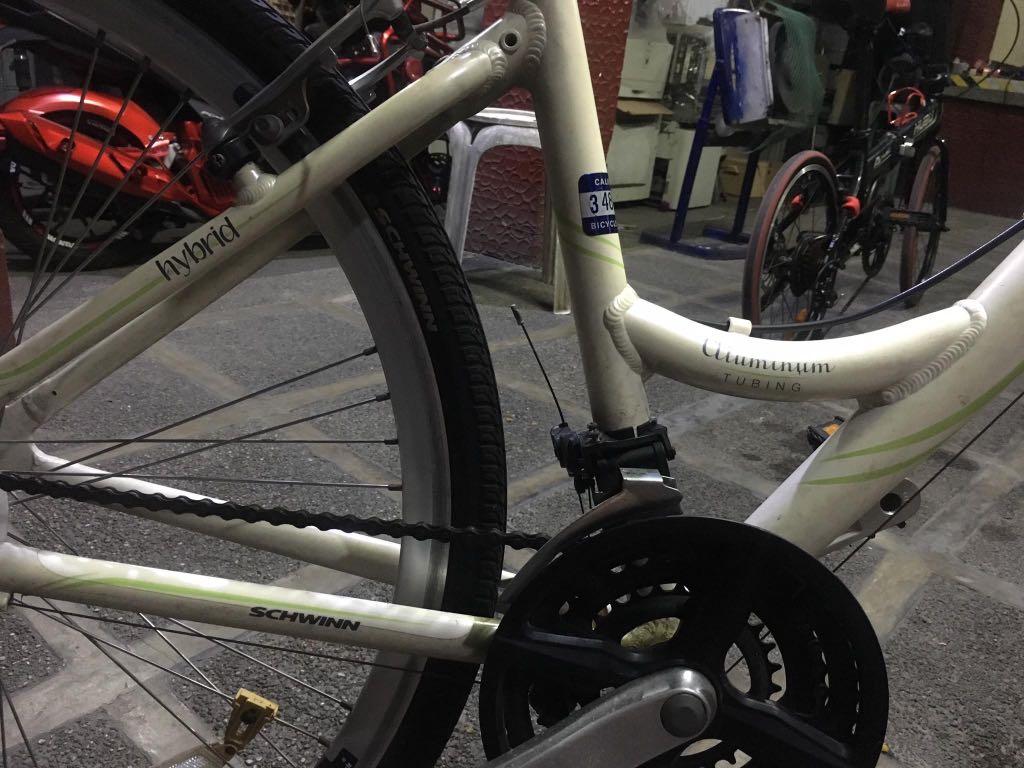 Aluminum Women's Hybrid Bicycle 