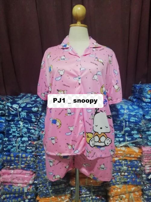 Snoopy plus size pajamas clearance