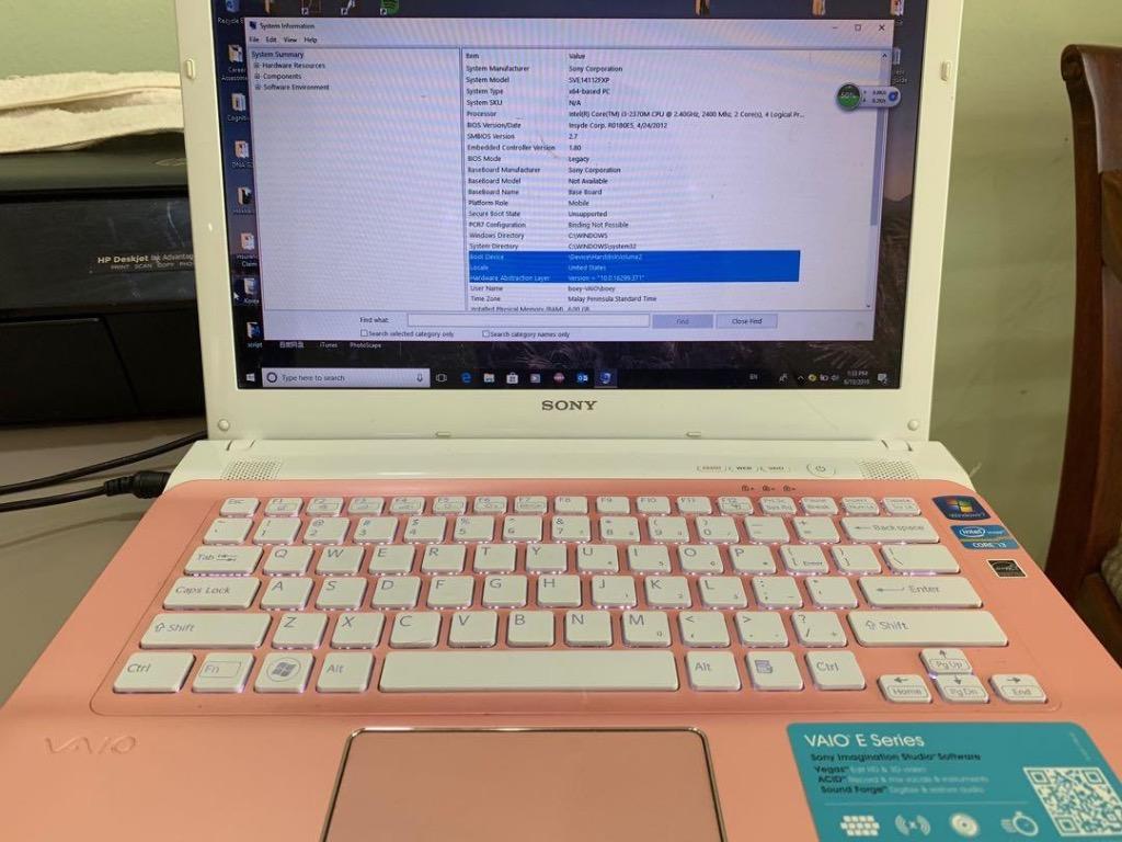Sony Vaio Laptop Electronics Computers Laptops On Carousell