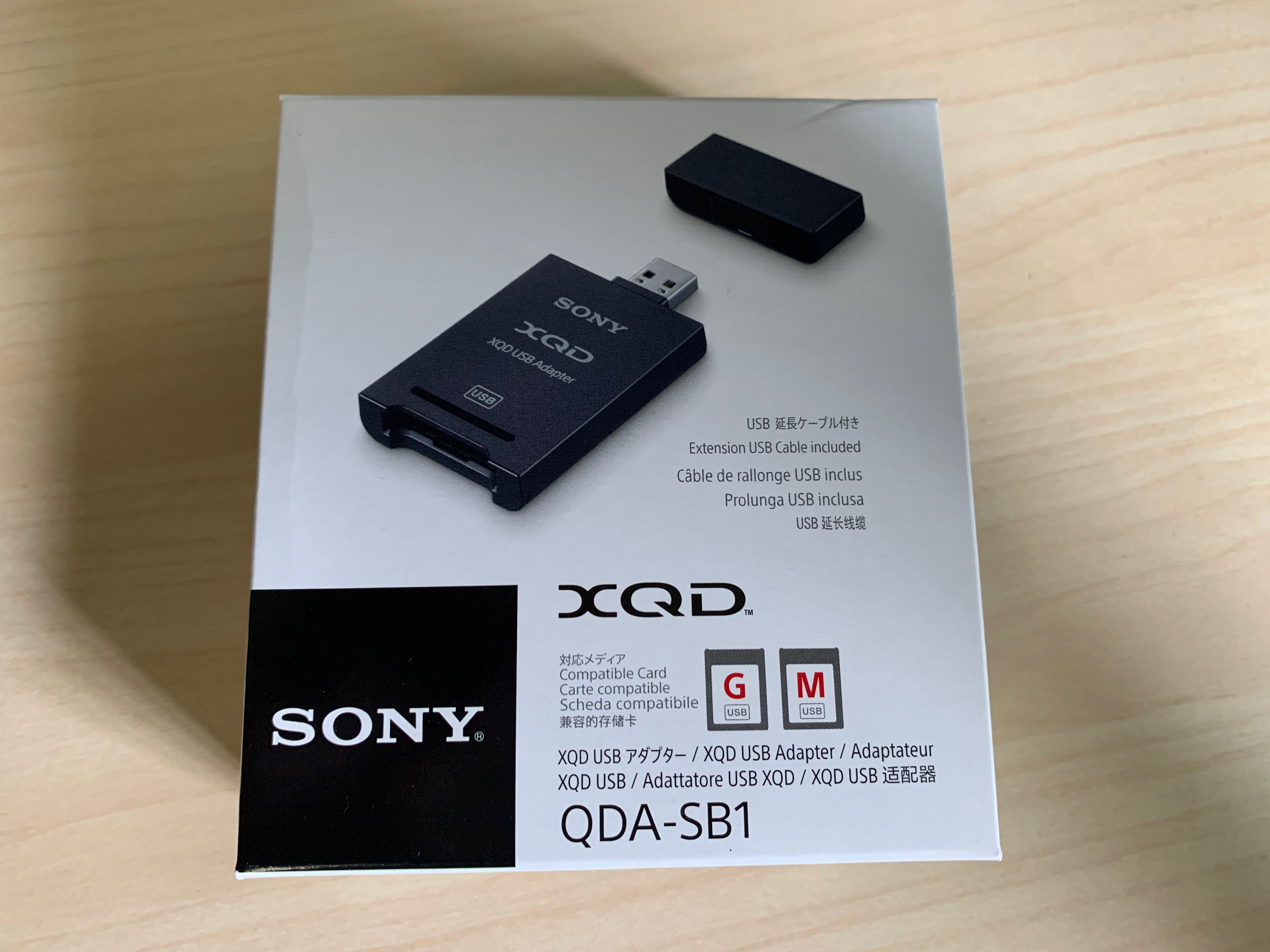 sony xqd card reader not working