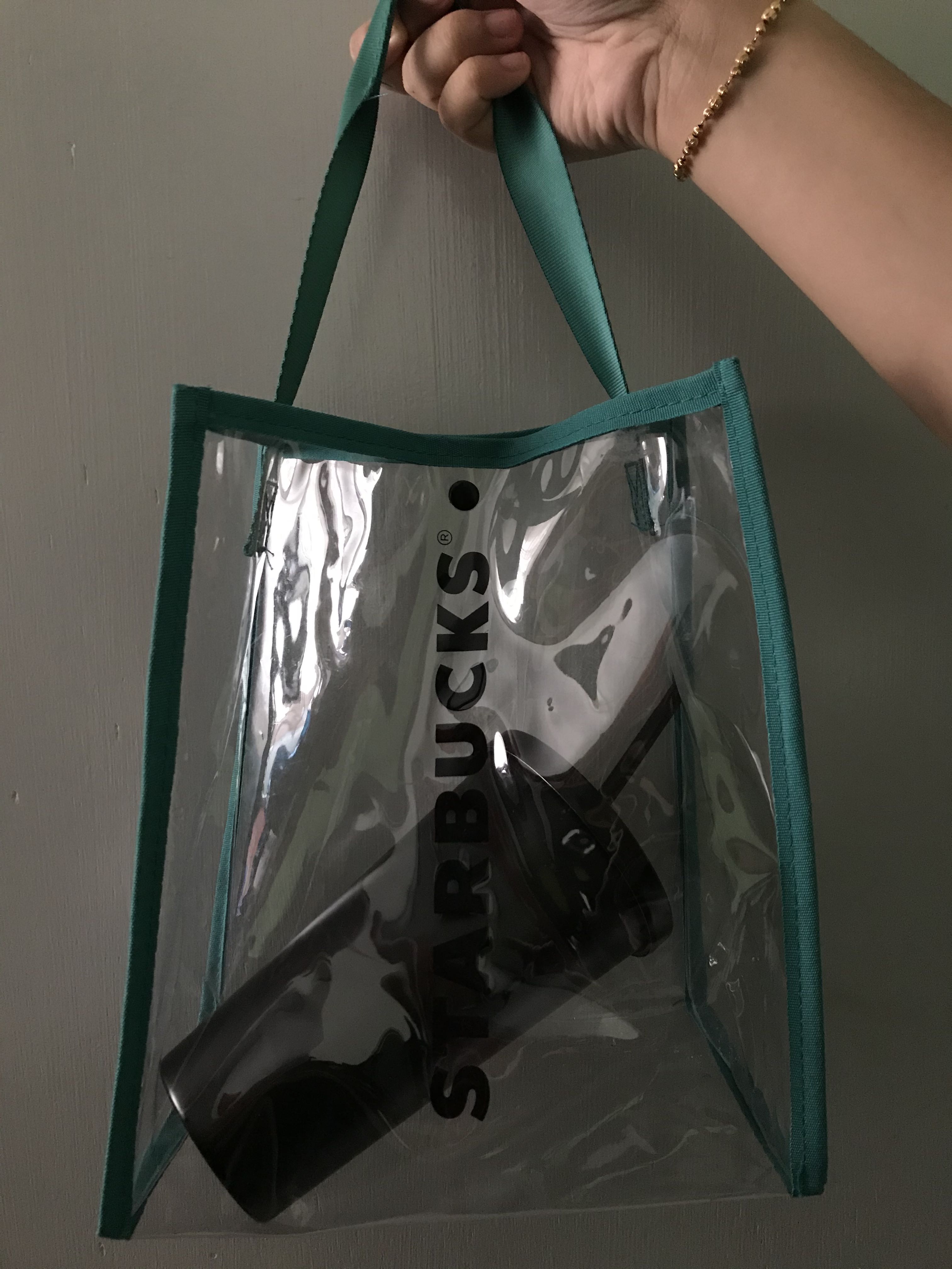 Starbucks 2025 transparent bag