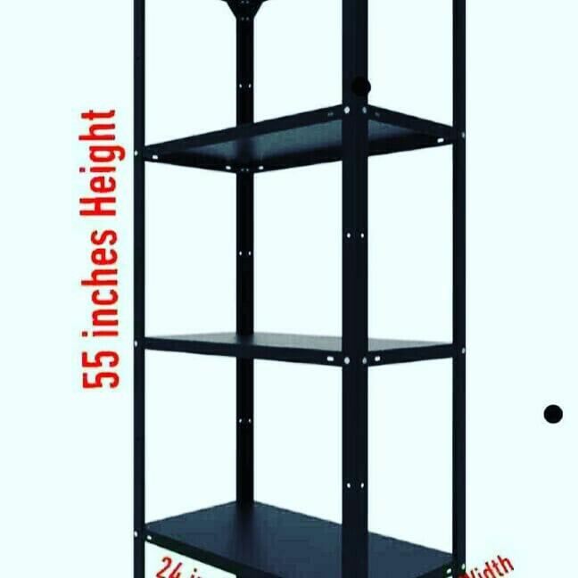 shelving rack with wheels