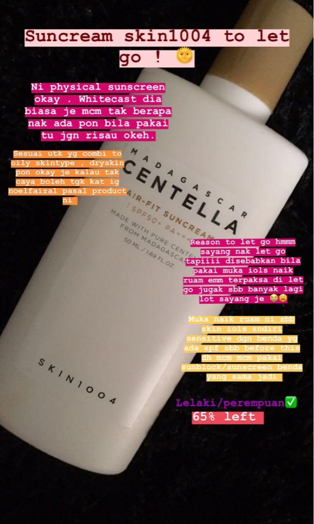 Sunscreen Sunblock Health Beauty Skin Bath Body On Carousell