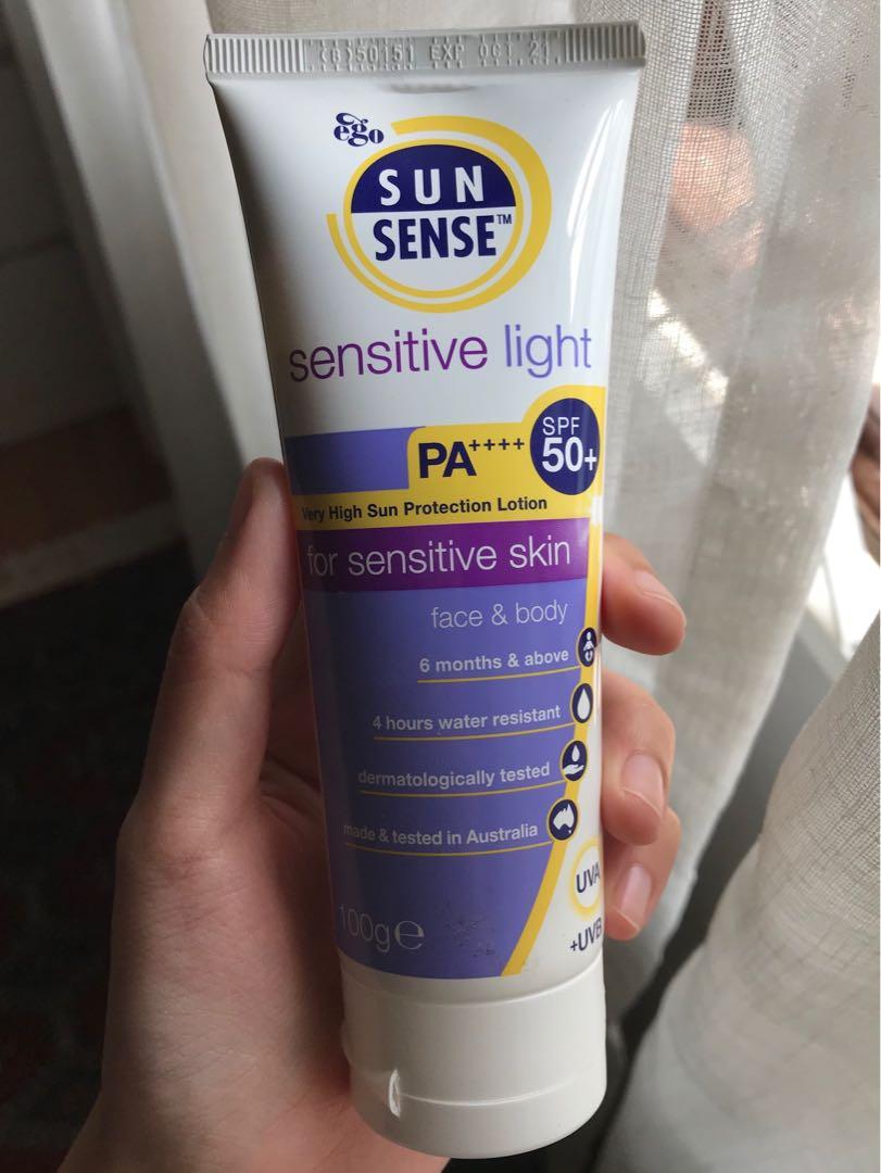 sunsense sensitive spf 50