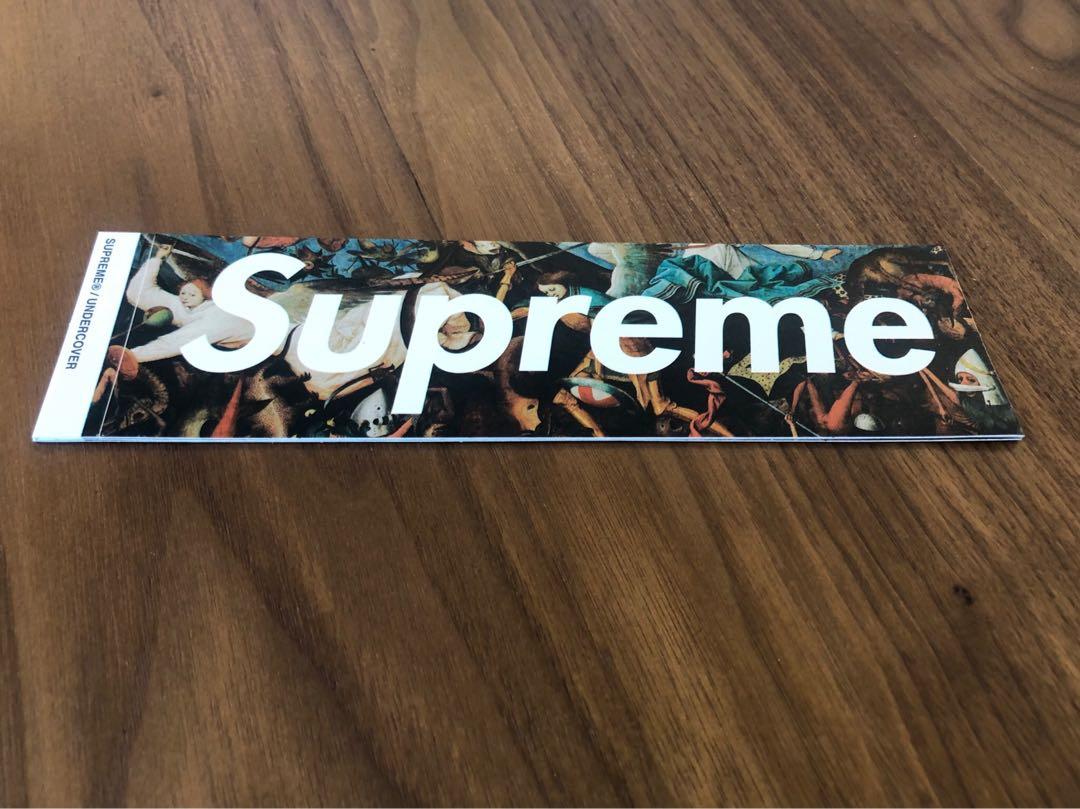 supreme undercover sticker