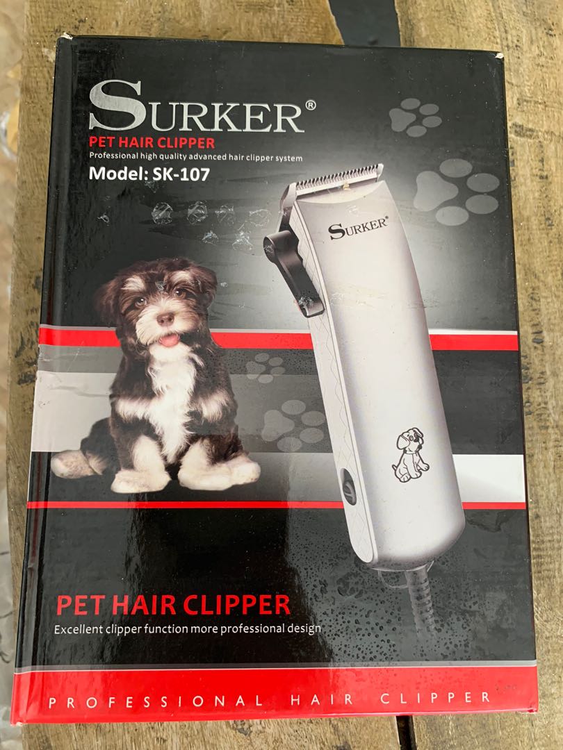 surker pet hair clipper