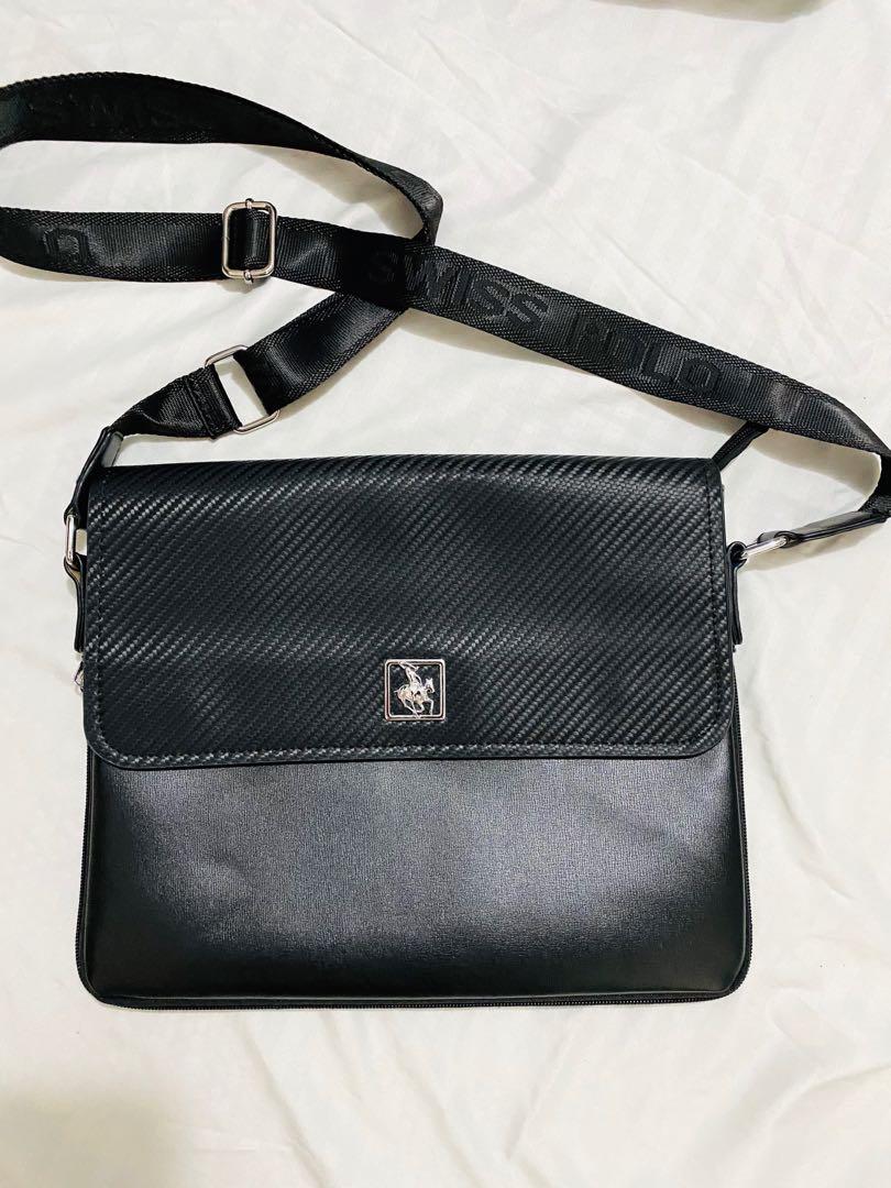 Swiss polo messenger bag outlet