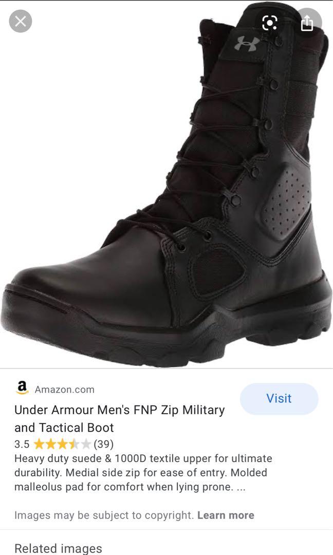 under armor steel toe work boots