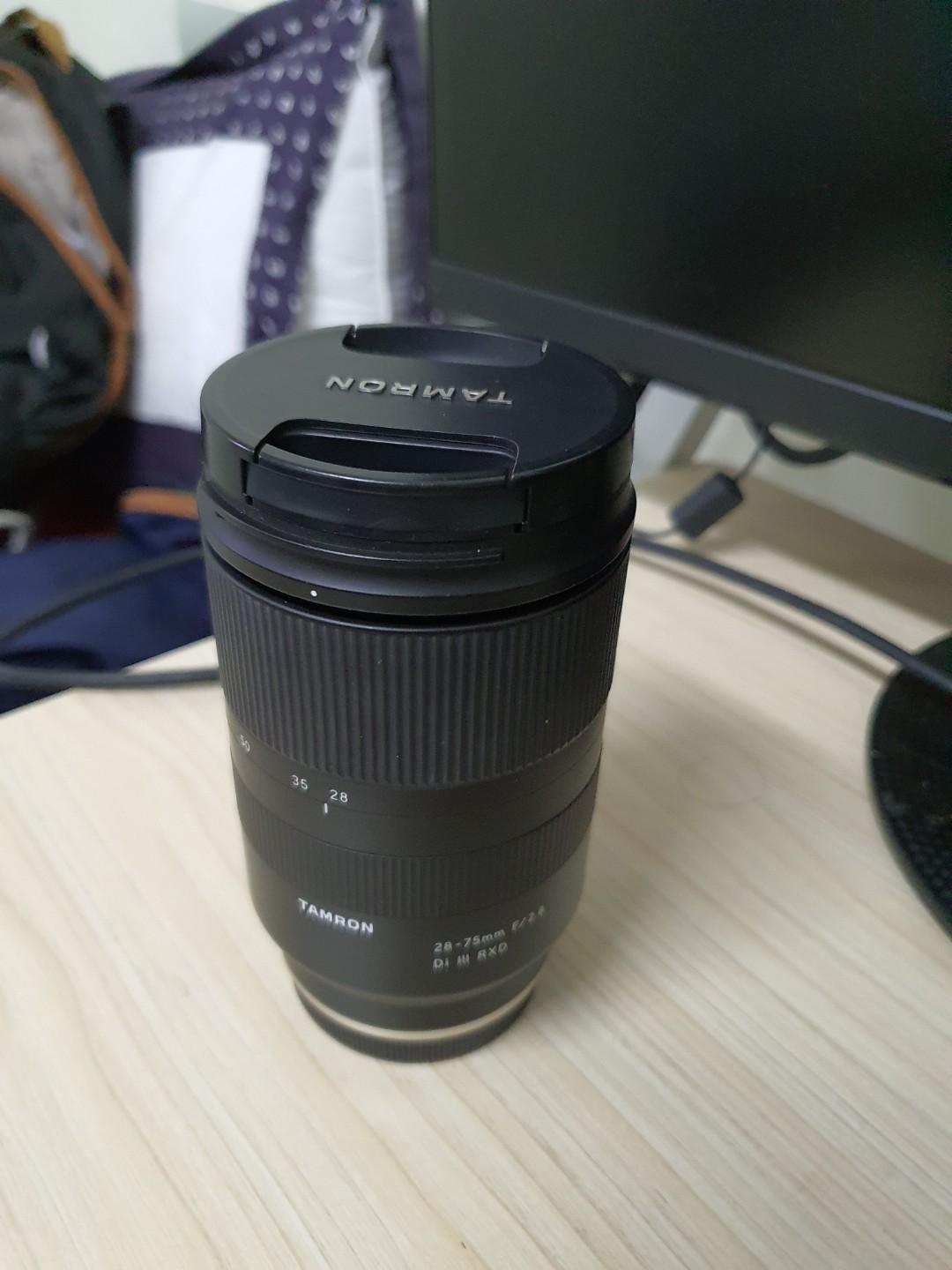 Tamron 28 75mm F2 8 Di Iii Sony E Mount Photography Lenses On Carousell