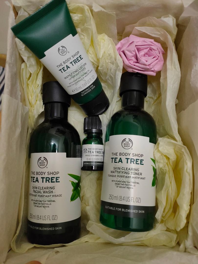 The Body Shop Tea Tree Set Health Beauty Skin Bath Body On Carousell