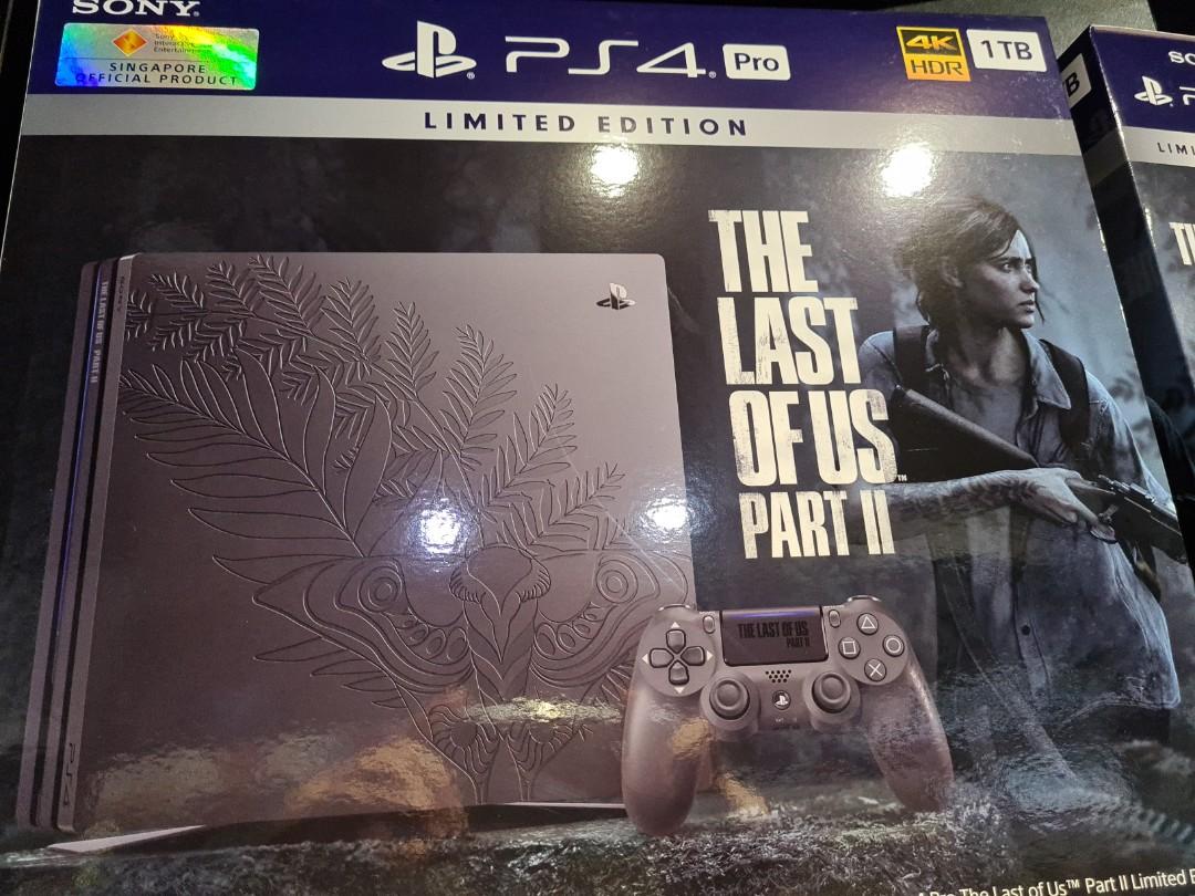 ps4 pro limited edition the last of us