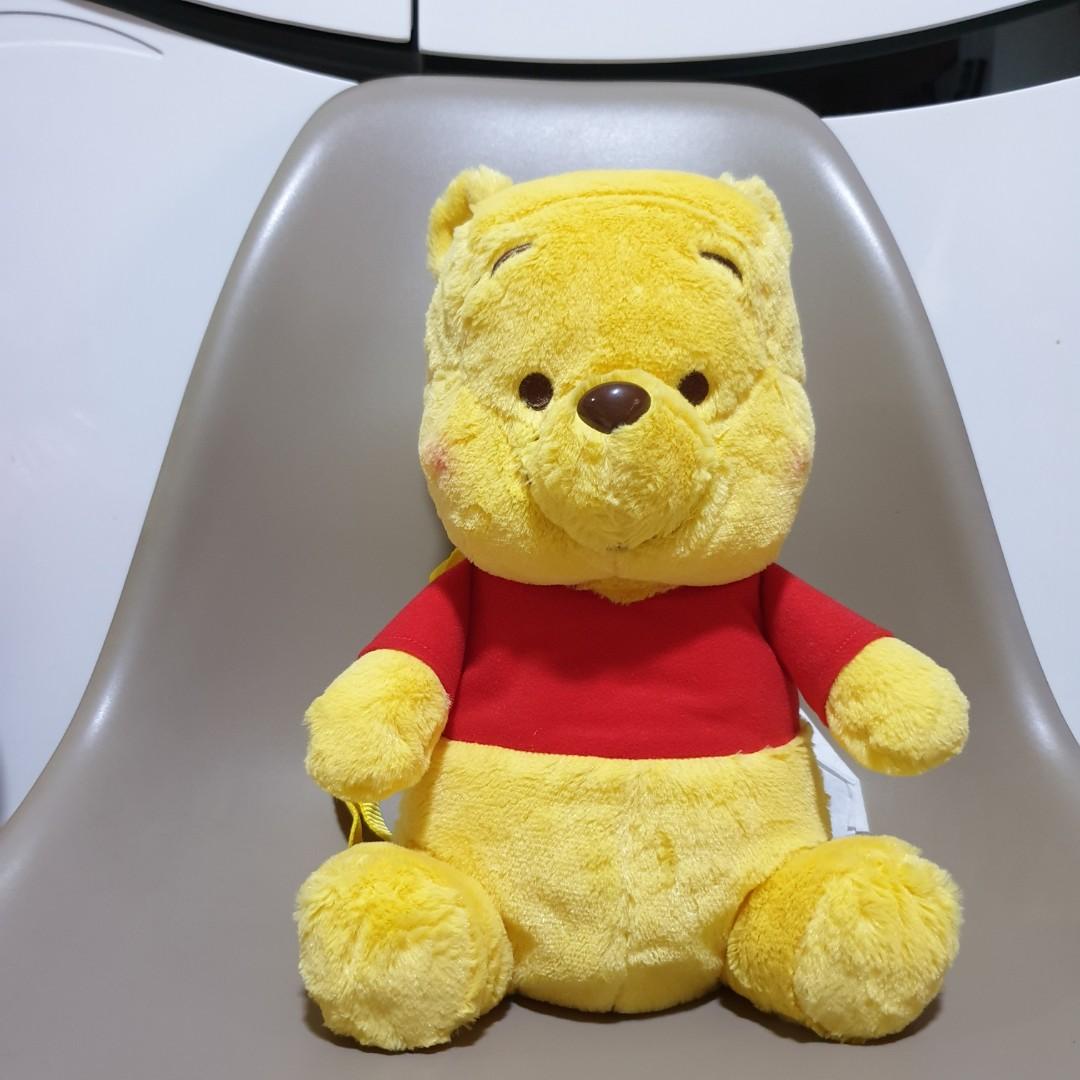 winnie the pooh plush backpack