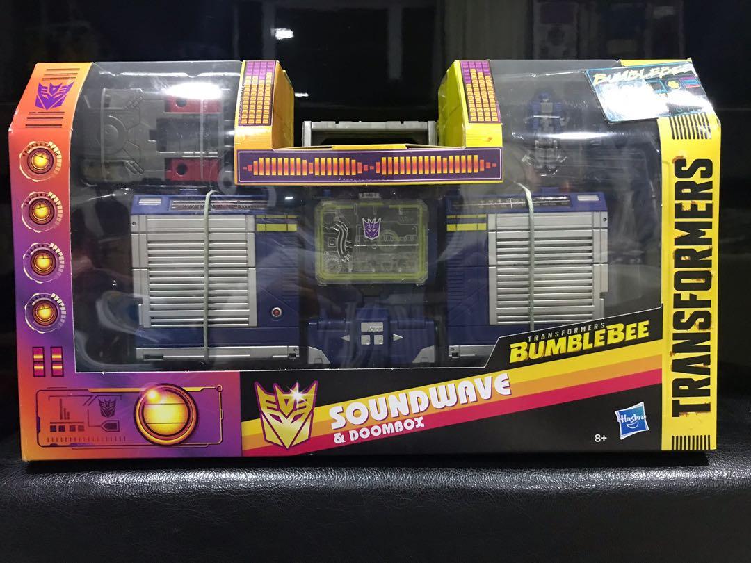 transformers bumblebee greatest hits soundwave and doombox
