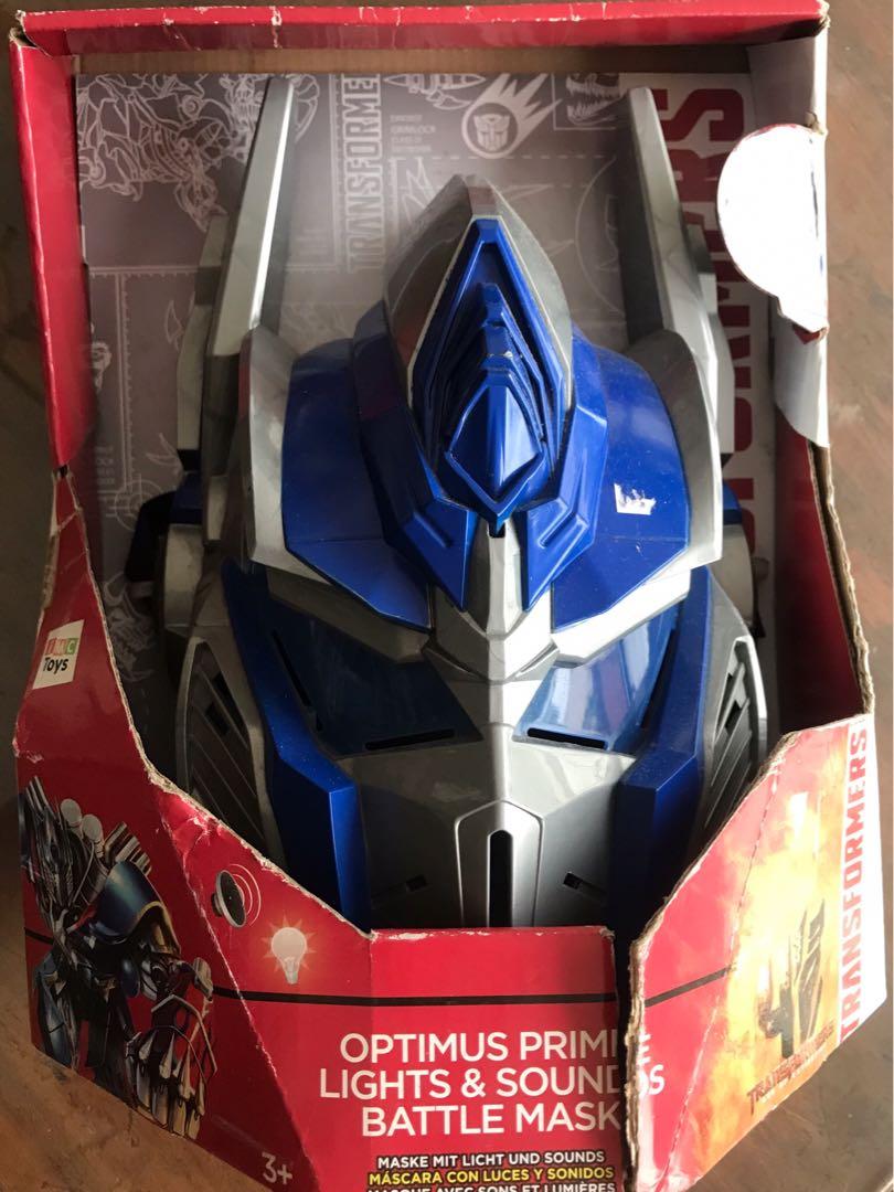 transformers optimus prime battle mask hobbies toys toys games on carousell