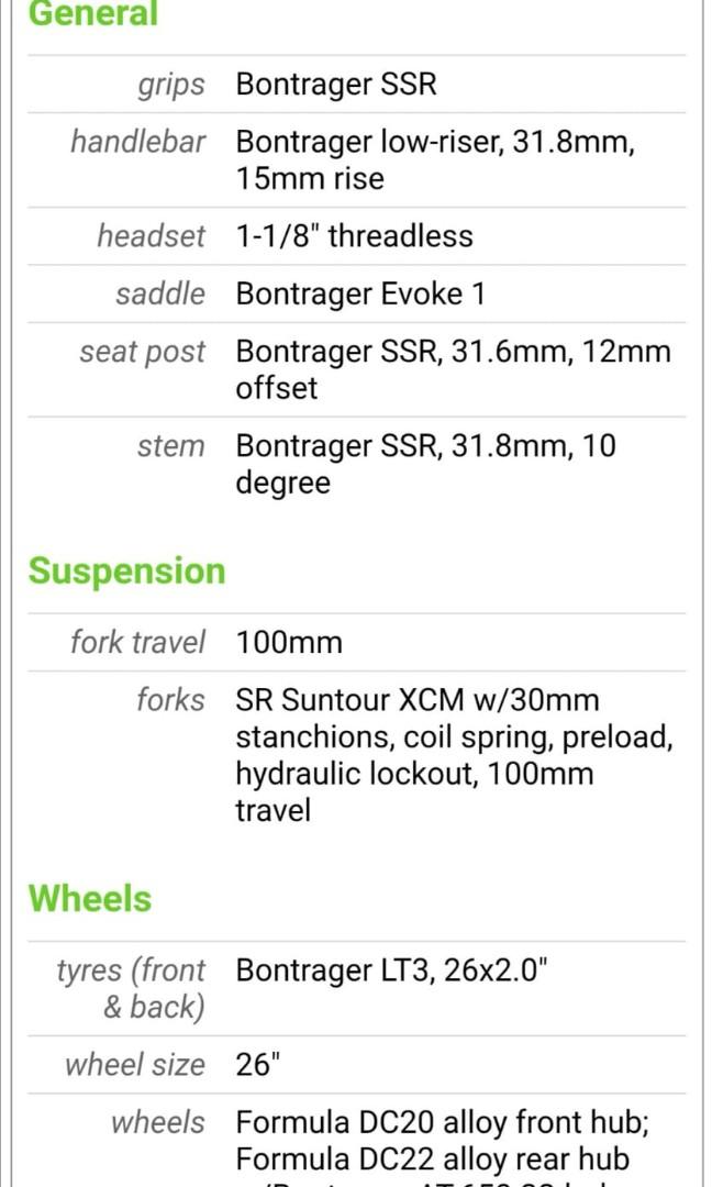 Trek 3900 2014 Sports Equipment Bicycles Parts Bicycles on