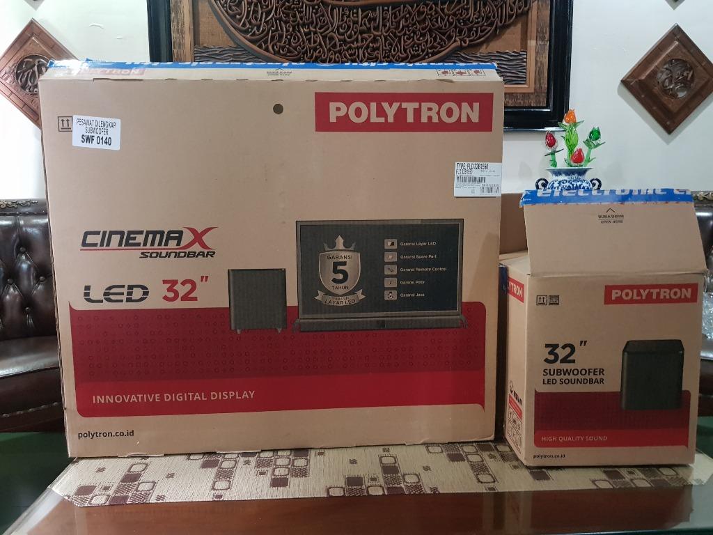 Tv Polytron Cinemax Soundbar Led 32 Tidak Jadi Pakai Bekasi