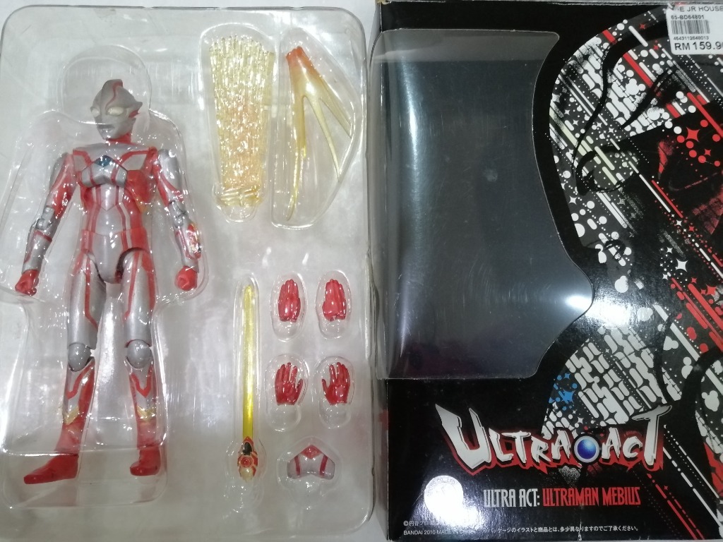Ultra Act Ultraman Mebius Toys Games Action Figures Collectibles On Carousell