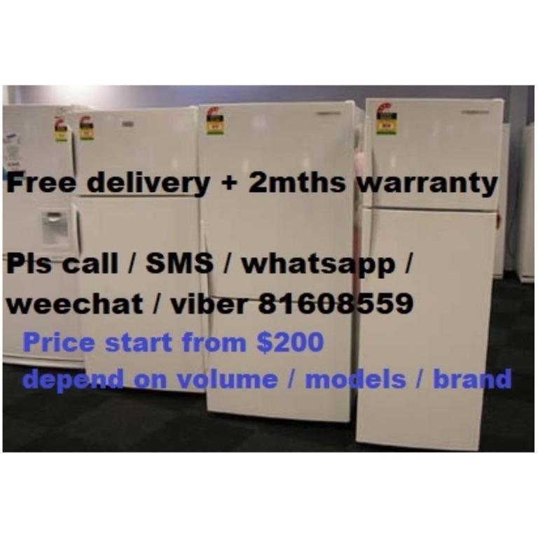 Used but Good conditioned fridges / refrigerators / (From 180 +Free