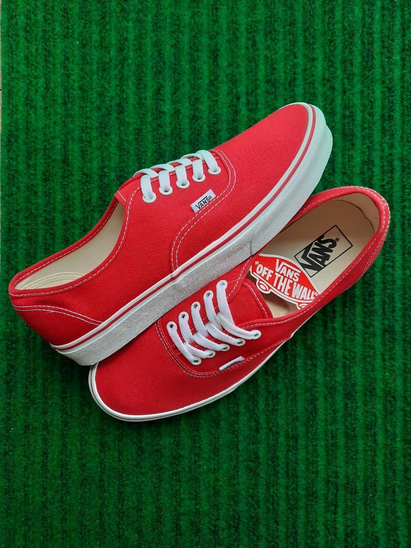 red vans size 9