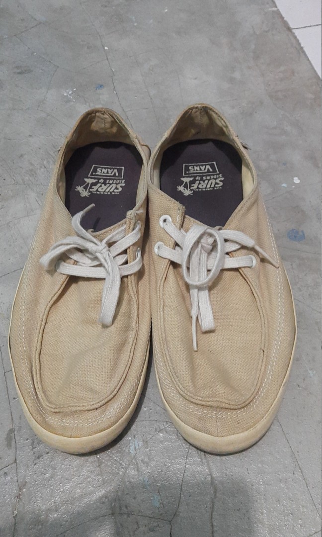 Vans Surf Siders size 43, Fesyen Pria, Sepatu , Sneakers di Carousell