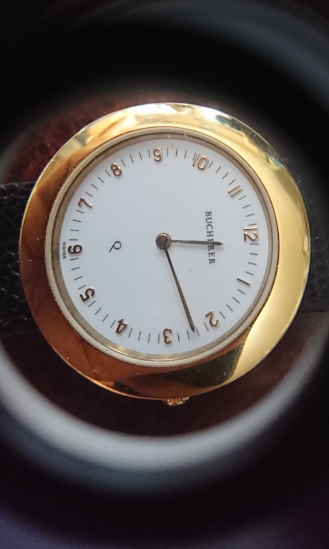 Vintage BUCHERER quartz Watch, Women's Fashion, Watches & Accessories ...