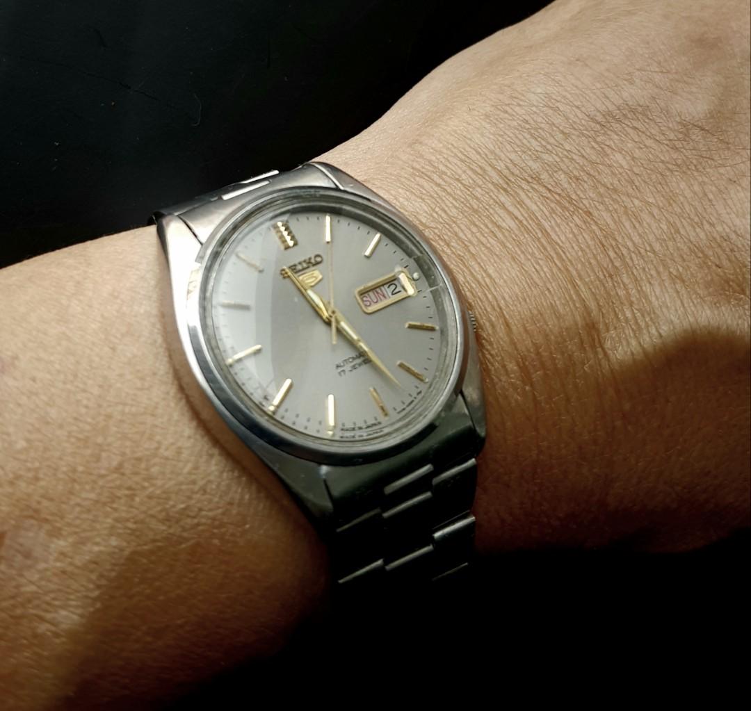 Vintage SEIKO 5 7009-821 Auto men,watches, Men's Fashion, Watches ...