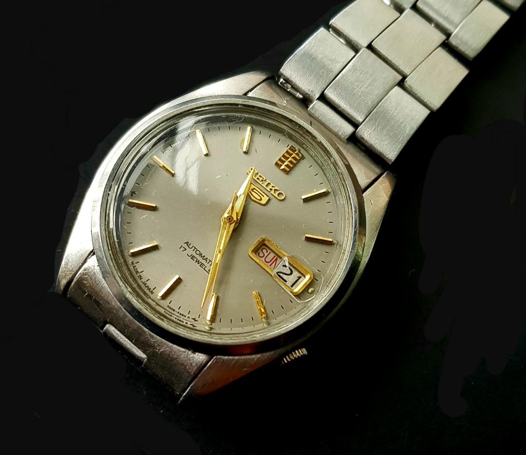 Vintage SEIKO 5 7009-821 Auto men,watches, Men's Fashion, Watches &  Accessories, Watches on Carousell