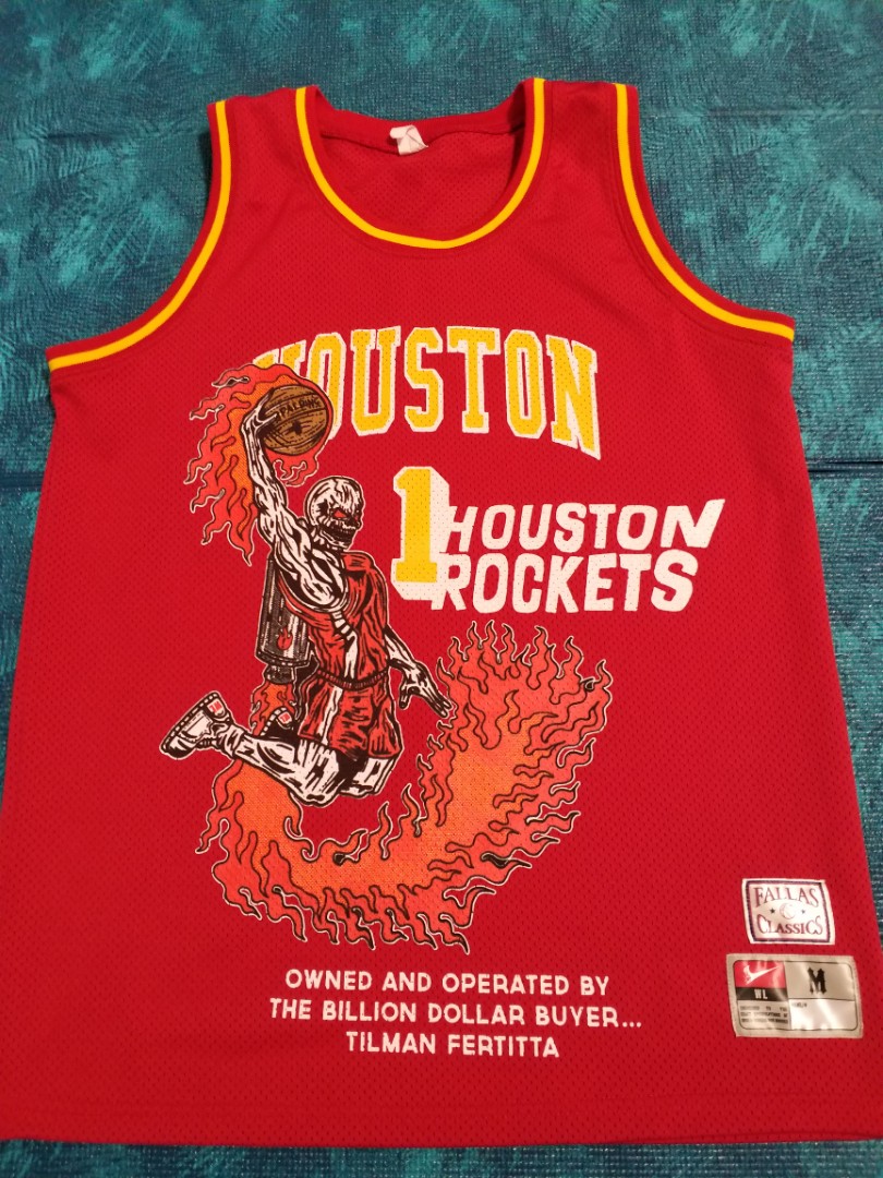 Warren Lotas X Houston Rockets Exclusive Tee Black Red – FCS