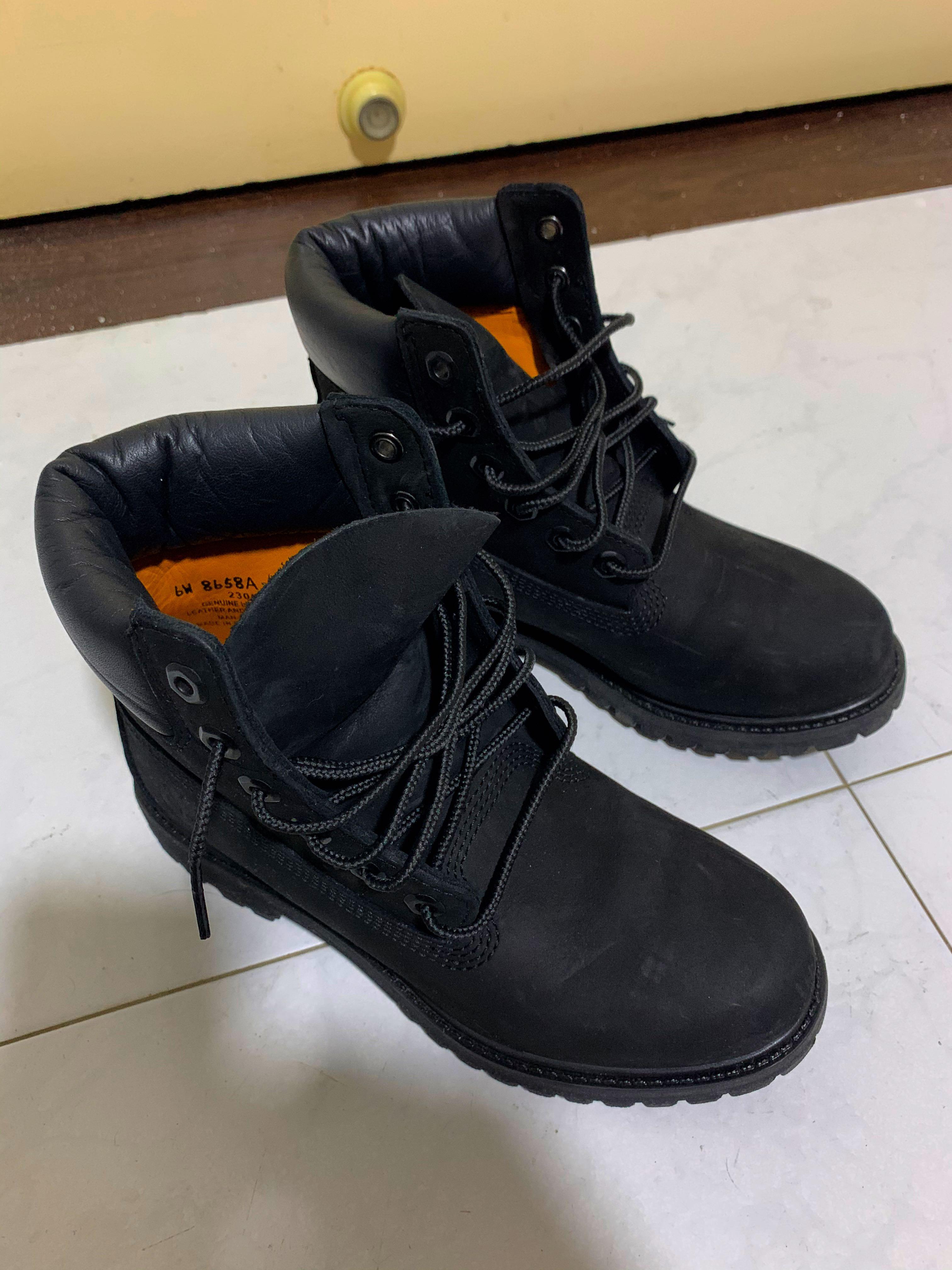 timberland classic 6 inch premium boots black