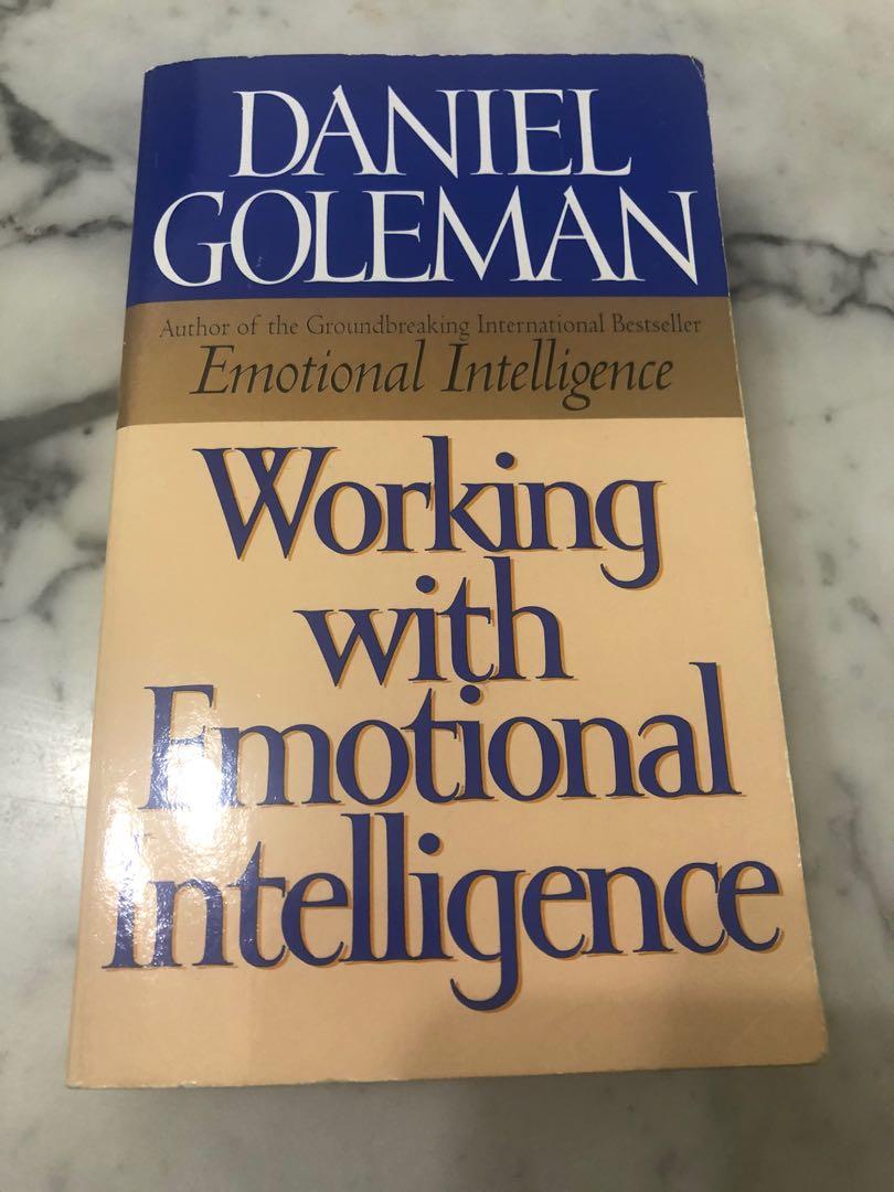 Working With Emotional Intelligence Daniel Goleman Books