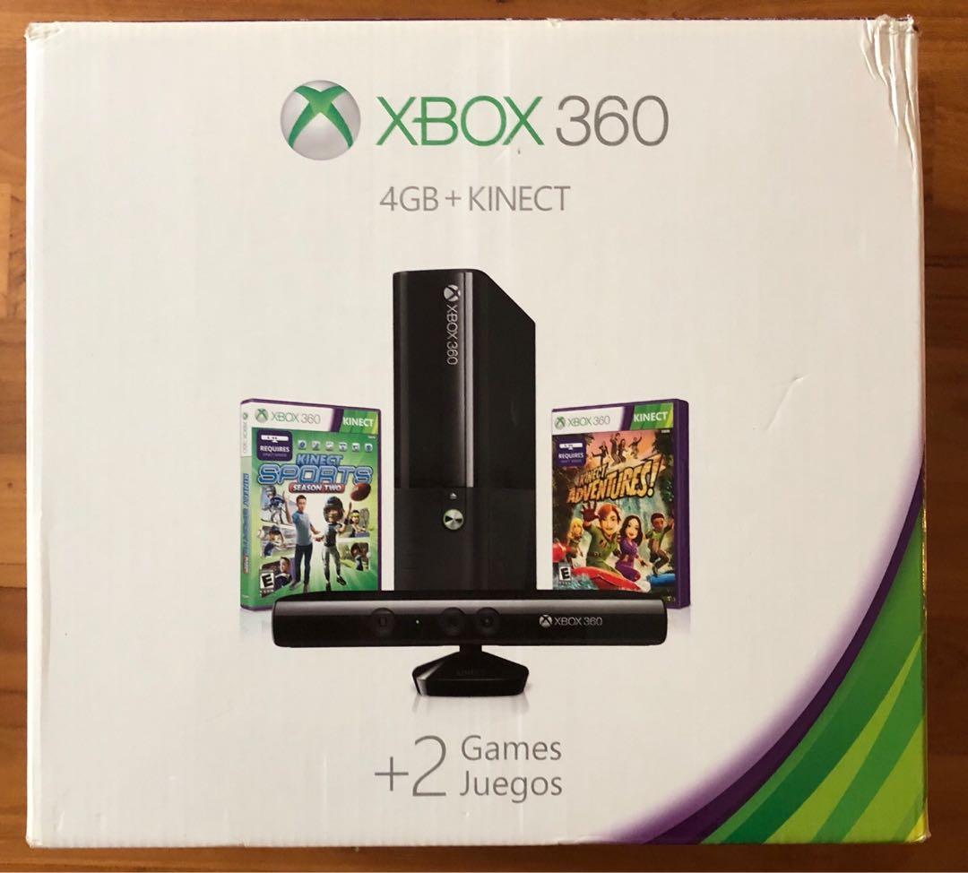 Xbox 360 Slim Kinect Super Rare Games Toys Games Video Gaming Consoles On Carousell