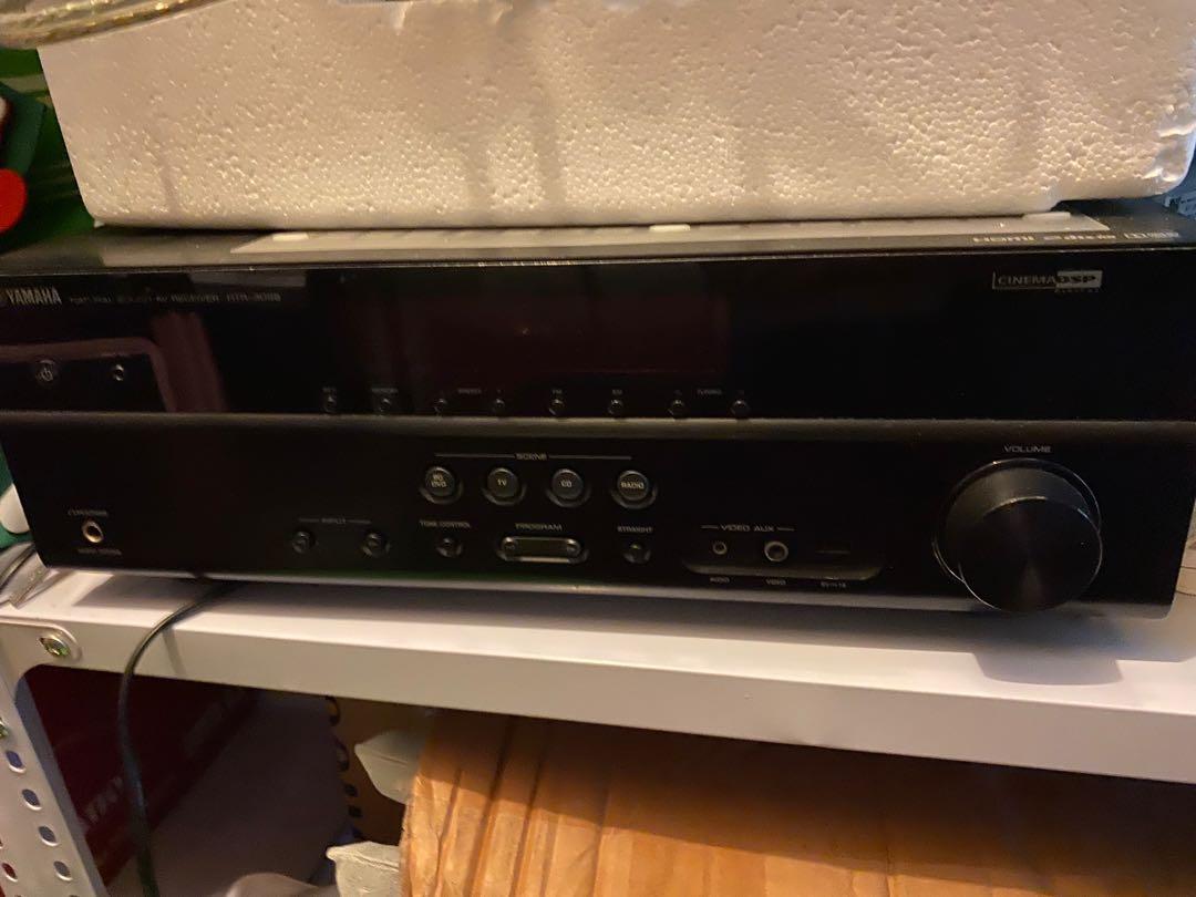 YAMAHA HTR3066 AV RECEIVER, Audio, Soundbars, Speakers & Amplifiers on