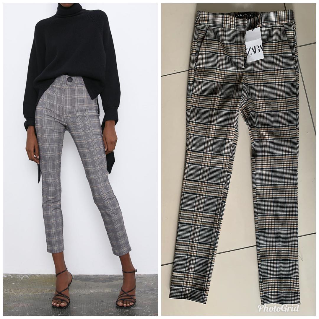 Zara Just Dropped Its Spring Collection, and It's Better Than I'd Have  Hoped | Tweed trousers, Tweed pants, Checked trousers