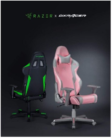 Razer x dxracer gaming chair pink hotsell