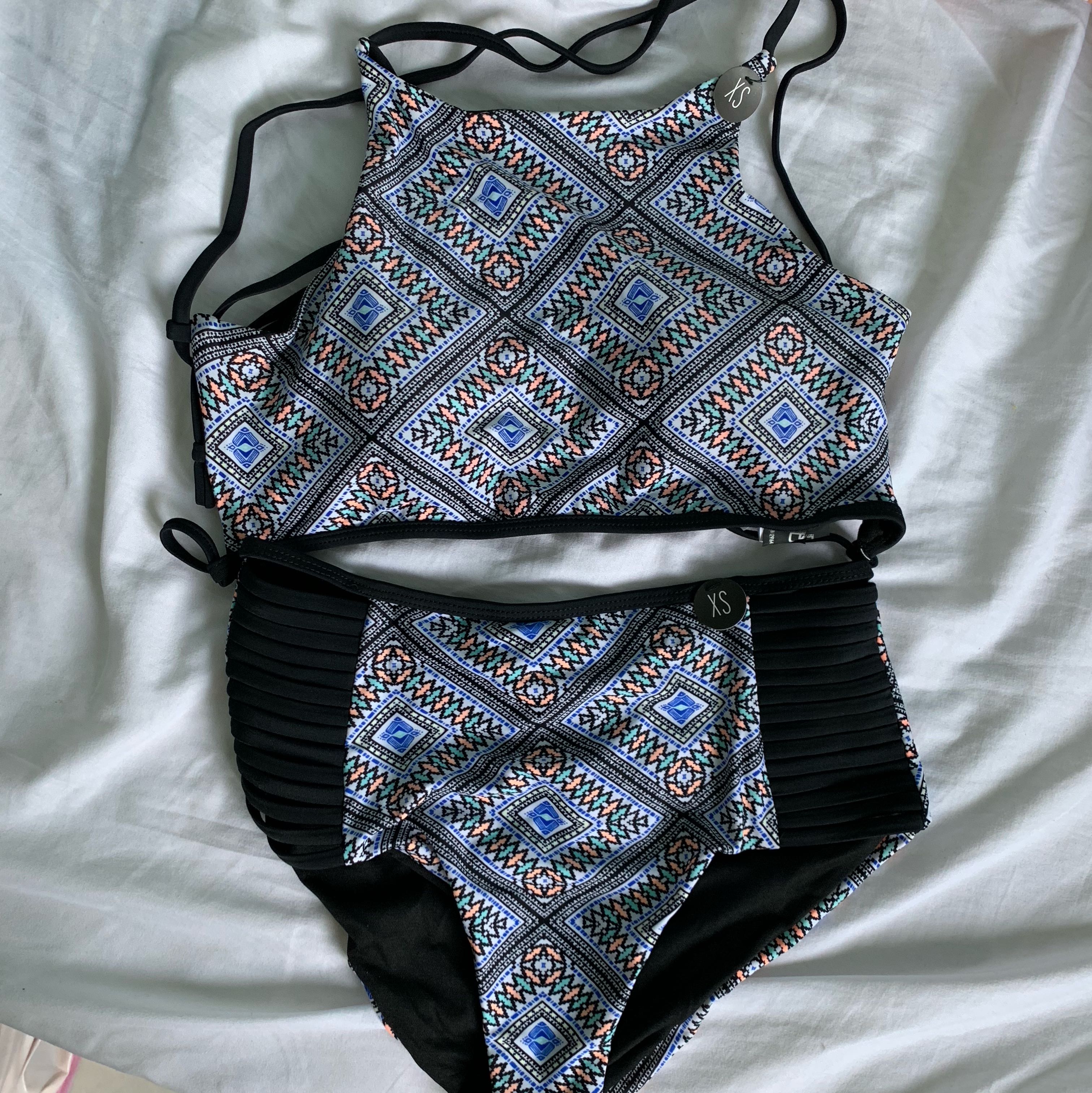 aztec swimwear