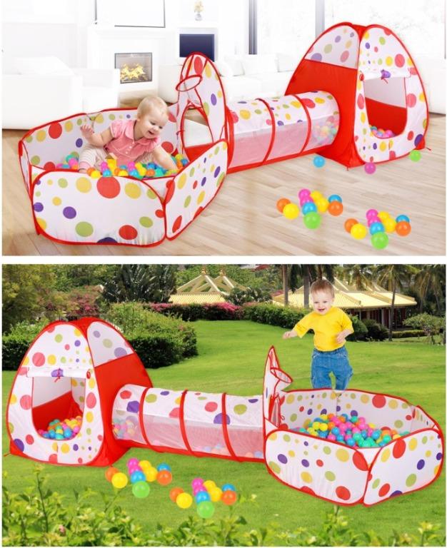 3 in 1 pop up play tent