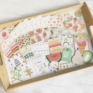 🥝 FRUITS bujo set🍉