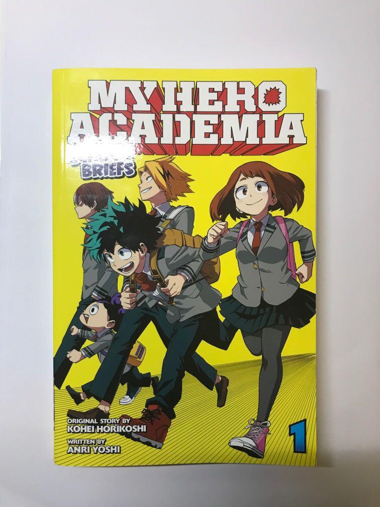 我的英雄學院英文輕小說my Hero Academia School Briefs Volume 1 興趣及遊戲 書本 文具 小朋友書 Carousell