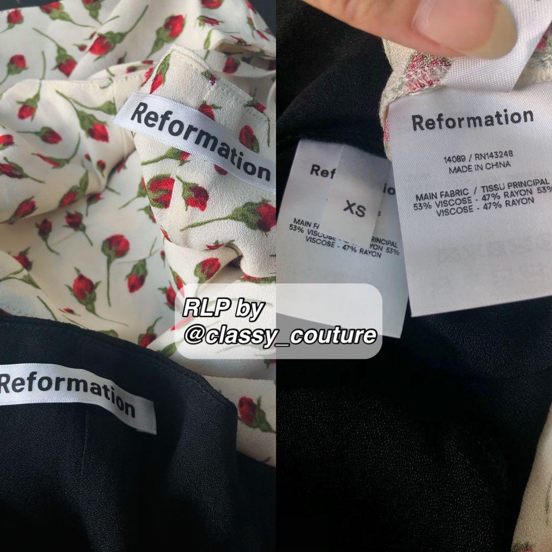 Reformation Marlowe Dress in Bali authentic ref