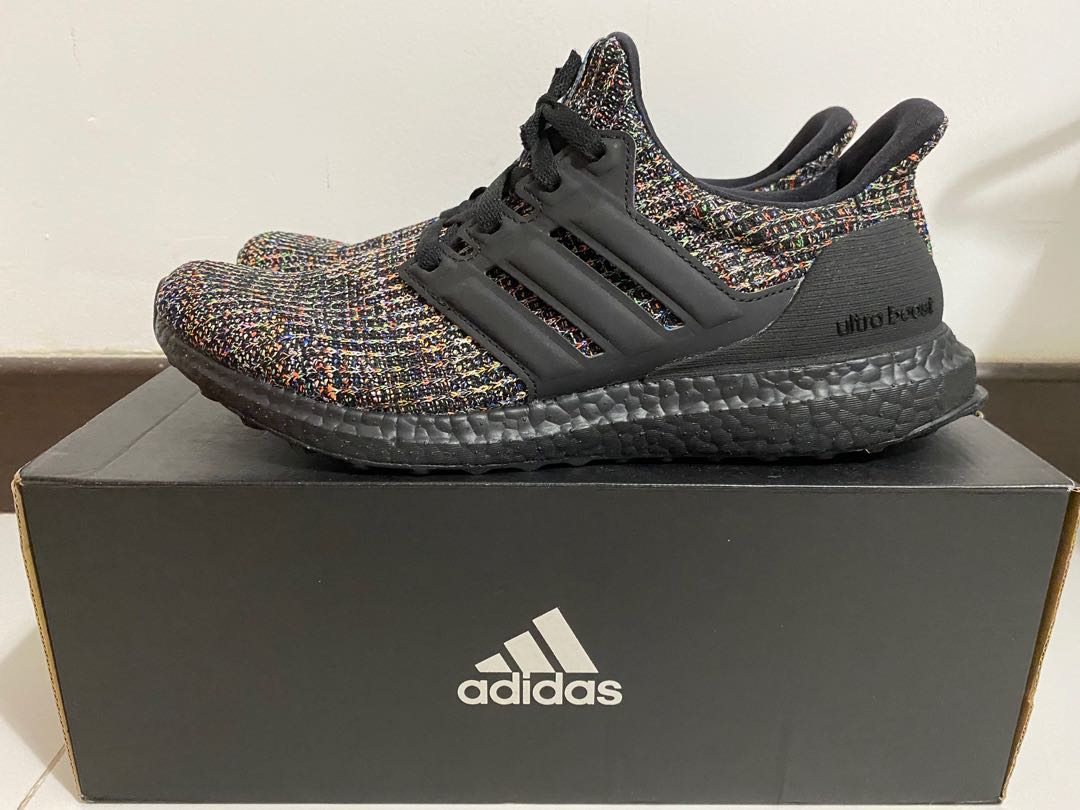ultraboost multicolor black