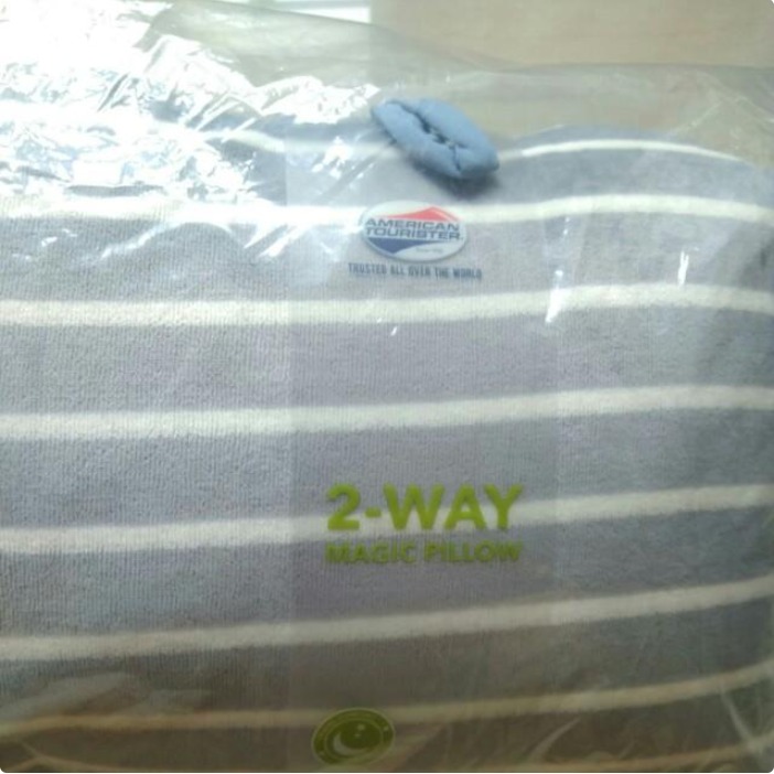 american tourister magic pillow