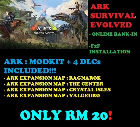 Ark Survival Evolved Arkse Original Epic Games Account Ark Modkit 4 Dlcs Video Gaming Video Games On Carousell